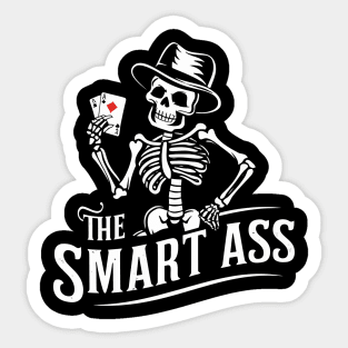 Funny Tarot Card : The Smart Ass Sticker